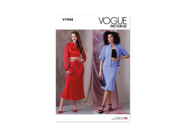 Vogue 1944 - Bluse og skjørt