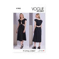 Vogue 1951 - Kjole B5 (8-10-12-14-16)