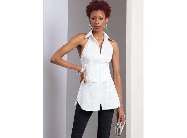 Vogue 1956 - Skjortetopp.