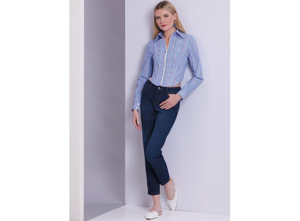 Vogue 1956 - Skjortetopp.