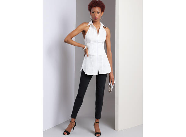 Vogue 1956 - Skjortetopp.