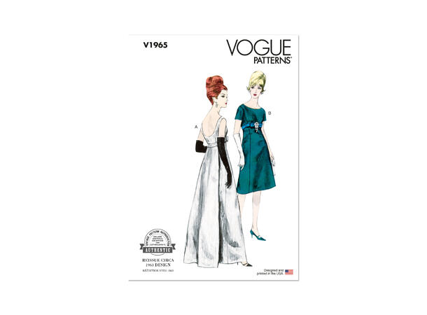 Vogue 1965 - Vintage Kjole