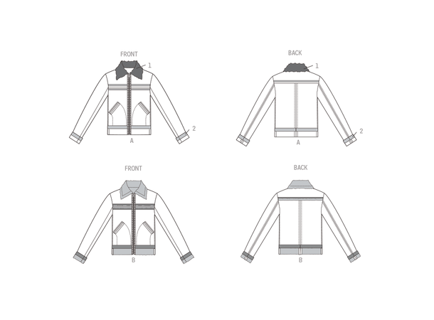 Vogue 1995 - Herrejakke.