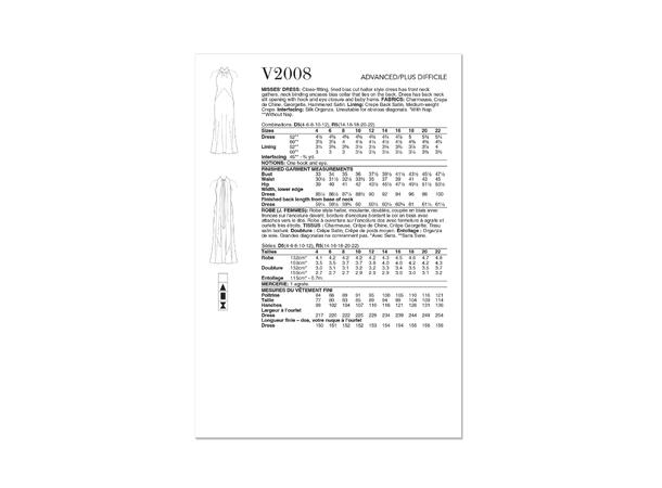 Vogue 2008 - Kjole.