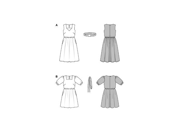 Burda 5719 - Kjole.