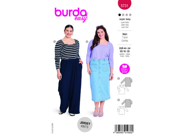 Burda 5731 - Topper.