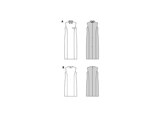 Burda 5736 - Kjole.