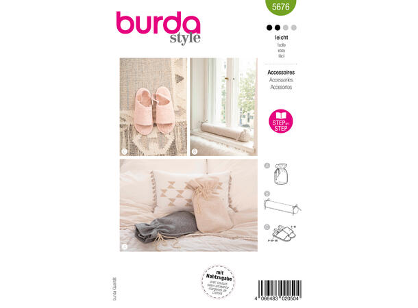 Burda 5759 - Balaclava, votter og muffe.