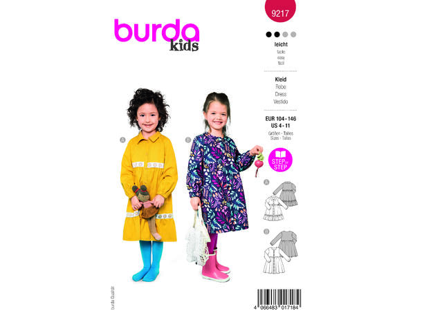 Burda 9217 - Kjole.