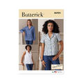 Butterick 6924- Skjorte til dame F5 (16-18-20-22-24)