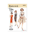 Butterick 6955 -Vintage kjole Y5 (18-20-22-24-26)