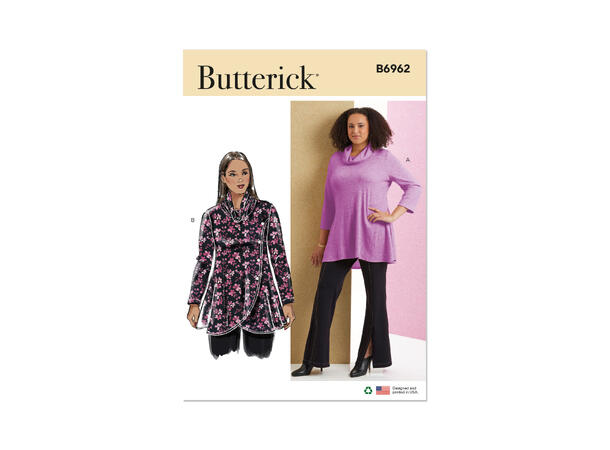 Butterick 6962- Topp til dame