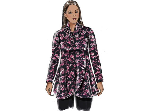 Butterick 6962- Topp til dame