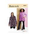 Butterick 6962 -Topp til dame W2 (20W-22W-24W-26W-28W)