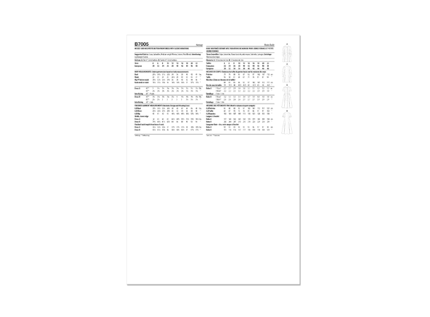Butterick 7005- Kjole til dame