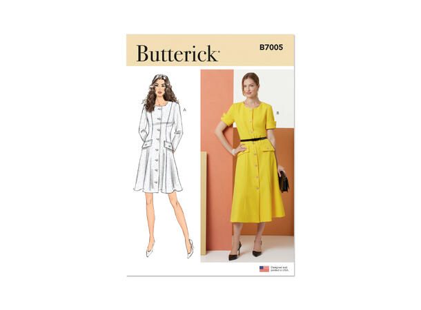 Butterick 7005- Kjole til dame