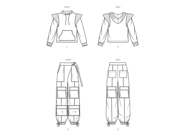 KnowME 2054 - Hettegenser og bukse.