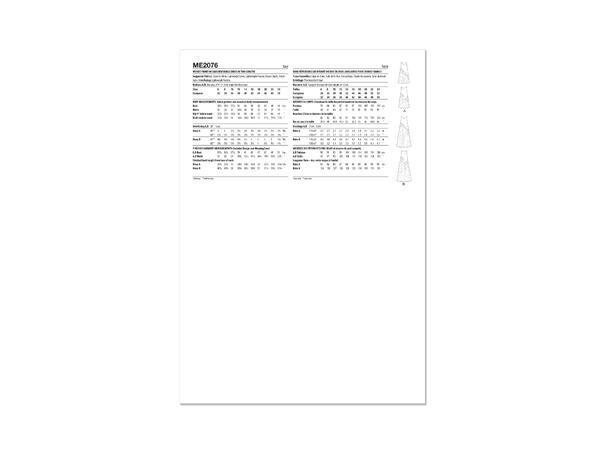 KnowME 2076 - Kjole som er vendbar