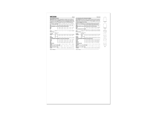 KnowME 2088 - Bukser og vest til herre.