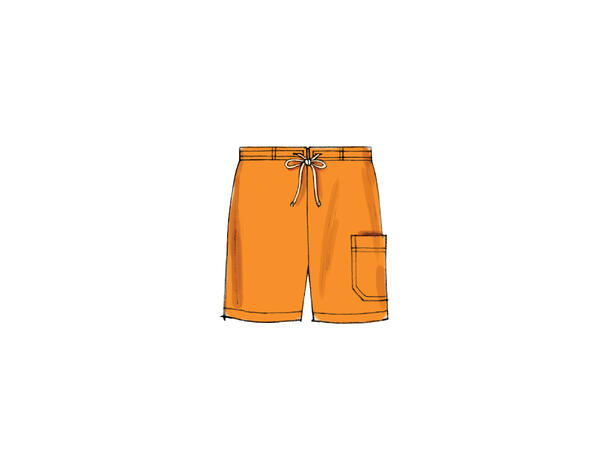 McCall's 6548 - Skjorte, t-skjorte og shorts.