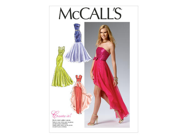 McCall's 6838 - Selskapskjole.