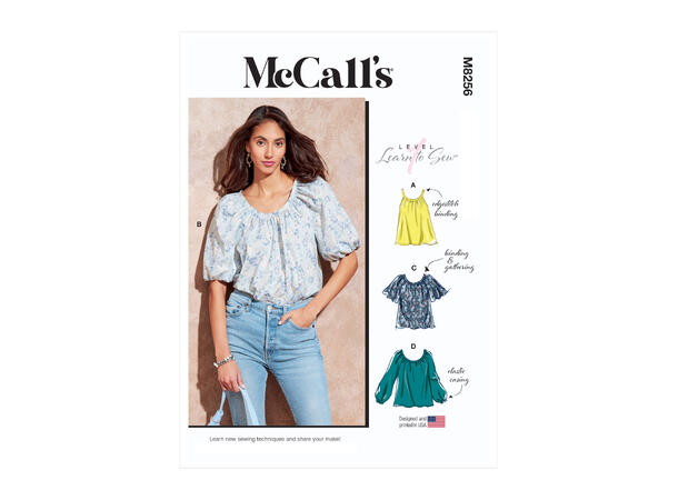 McCall's 8256 - Bluse og topp.