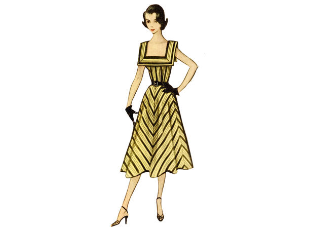 McCall's 8357 - Vintage kjole.