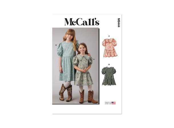 McCall's 8444 - Kjoler til barn.