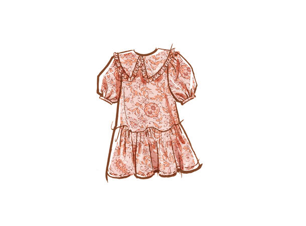 McCall's 8444 - Kjoler til barn.