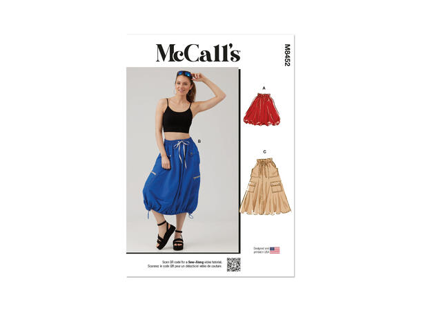 McCall's 8452 - Skjørt.