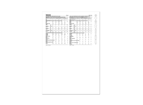 McCall's 8461 - Topp, romper og bukse til barn.