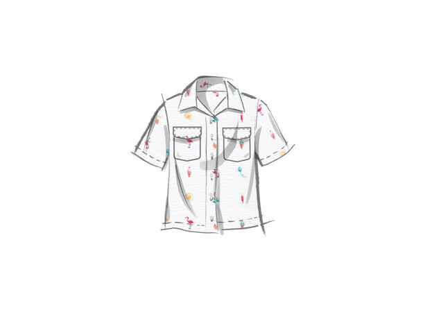 McCall's 8461 - Topp, romper og bukse til barn.