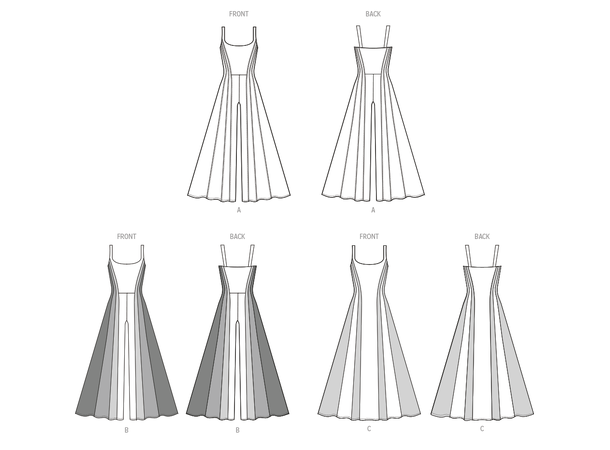 McCall's 8512 - Jumpsuit og kjole.