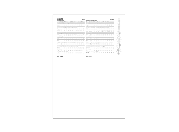 McCall's 8528 - Blazerkjole.