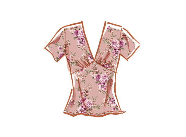 McCall's 8530 - Topp med blonde.