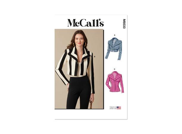 McCall's 8533 - Jakke og bolero.