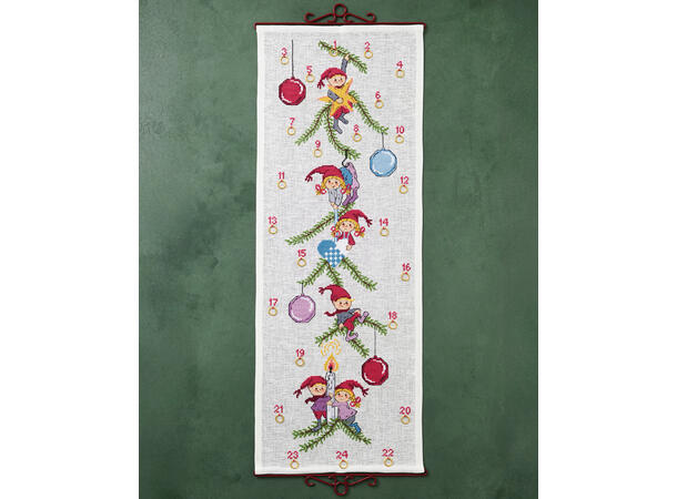 Permin, Adventskalender med nisse og reinsdyr