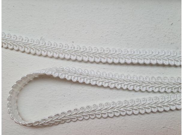 Pyntebånd // Agraman Hvit 15 mm