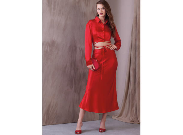 Vogue 1944 - Bluse og skjørt.