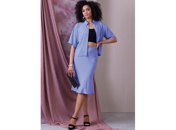 Vogue 1944 - Bluse og skjørt.