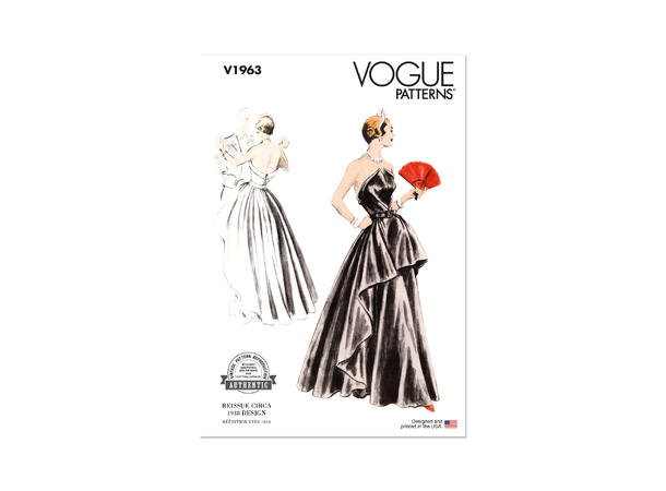Vogue 1963 - Vintage kjole.
