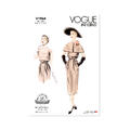 Vogue 1964 - Vintage Kjole, Topp & Cape B5 (8-10-12-14-16)