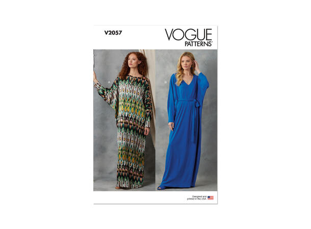 Vogue 2057 - Lang kaftan.