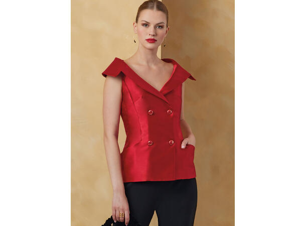 Vogue 2073 - Blazerjakke.