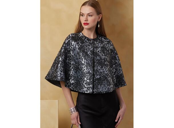 Vogue 2078 - Bolero og cape.