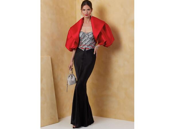 Vogue 2078 - Bolero og cape.