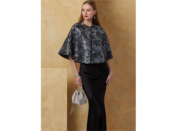 Vogue 2078 - Bolero og cape.