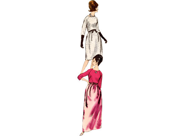 Vogue 2082 - Vintage kjole.