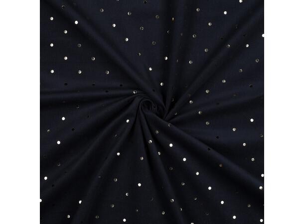 Babycord gold dot Marine