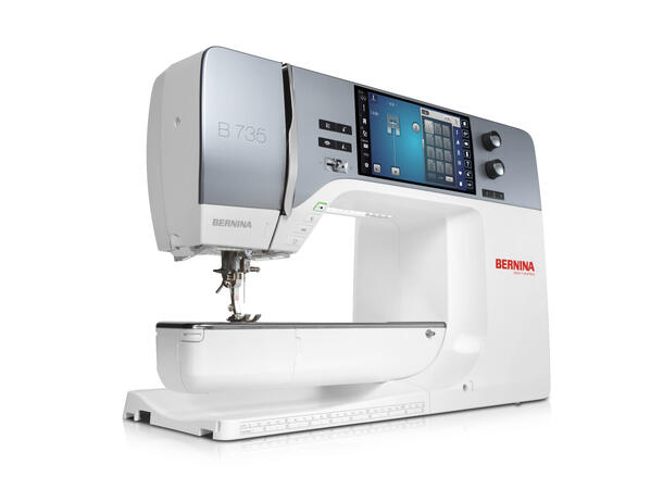 Bernina 735 Pro Få med quiltebord og fot #72S 